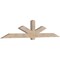 Ekena Millwork Kennewick Smooth Timber Gable Bracket, Douglas Fir, 108"W x 22"H x 3 1/2"D x 5 1/2"F, 5/12 Pitch GBW108X22X0406KEN00SDF - alternate 3